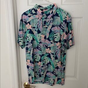 Chubbies Tropical Navy and Pastel Shirt
